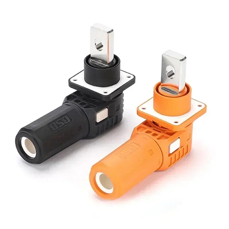 Waterproof 350A 200A Quick Energy Storage Battery Terminal Block IP67120A Wall Mounted New Energy Lithium Battery Connector Plug