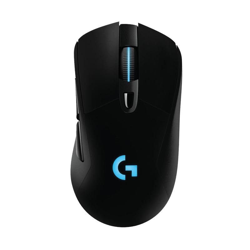

Беспроводная игровая мышь Logitech G703 LIGHTSPEED (Сенсор HERO) - черный чёрный
