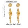 Personalisierte Retro Lange Runde Anhänger Ohrringe Personalisierte Mode Luxus Hochzeitsparty Damen Ohrringe Feiertagsschmuck Geschenk