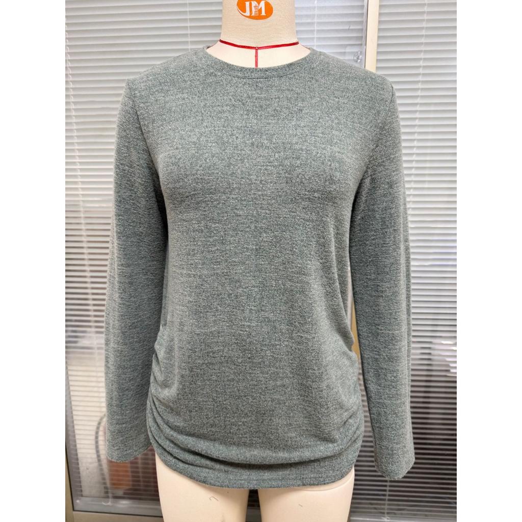 Fall Winter New Women's Solid Color Crew Neck Loose Long Sleeve T-shirt Top For Cross-border Export