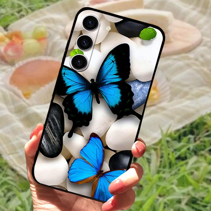 For Samsung S23 S 23 Ultra Case Cover Marble Painted Cases for Samsung Galaxy S23 Plus + Silicone Bumper GalaxyS23 Phone Bags