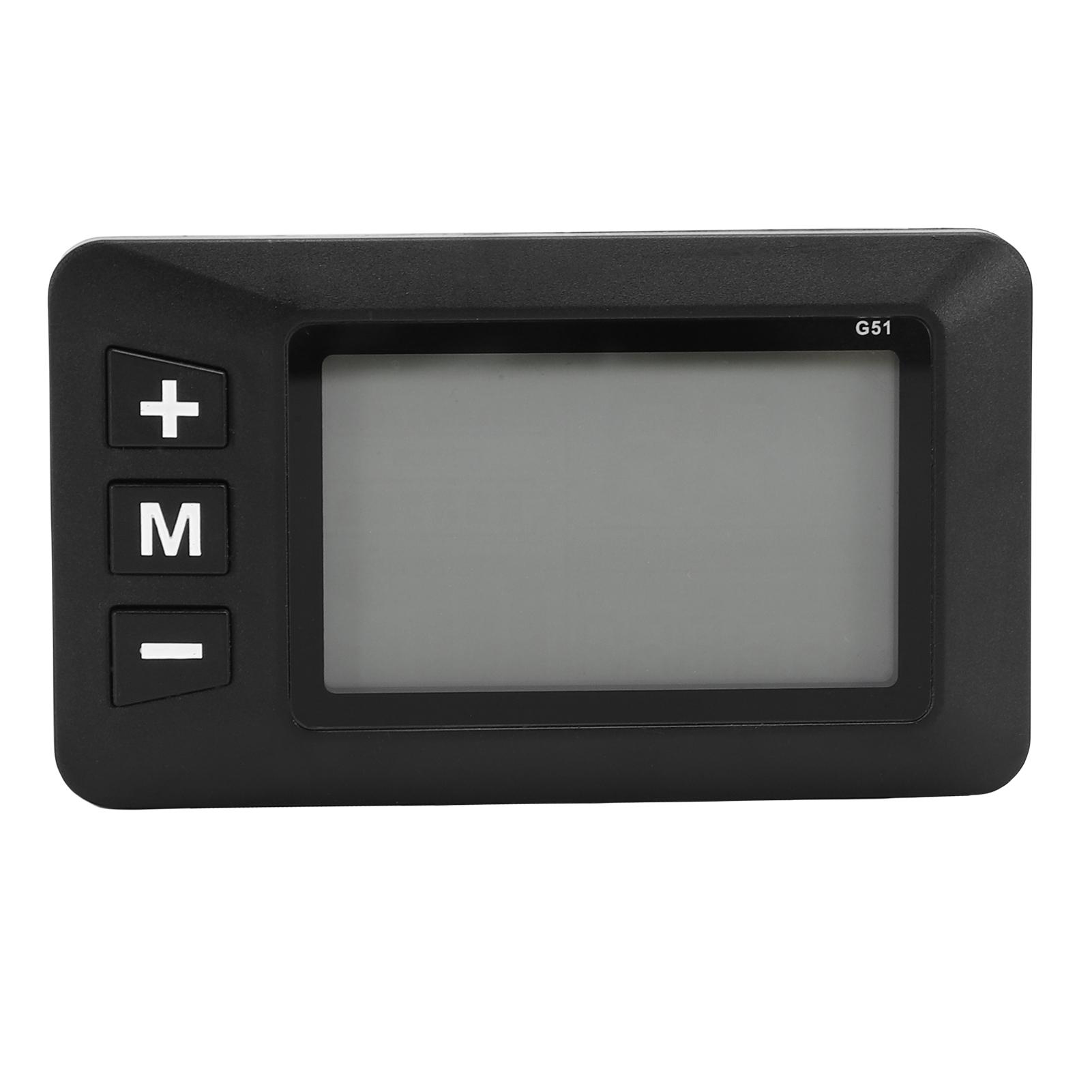 Igeteck Electric Bike Lcd Display Meter 24V 36V 48V E-Bike Control Panel Odometer For E-Scooter