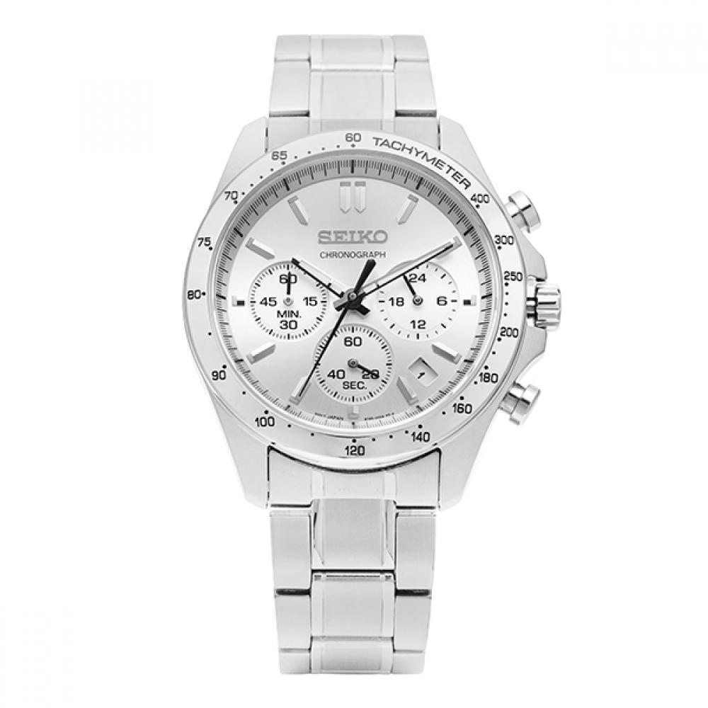 

Seiko Sbtr009 Spirit Chronograph Tachymeter Мужские металлические часы SBTR009