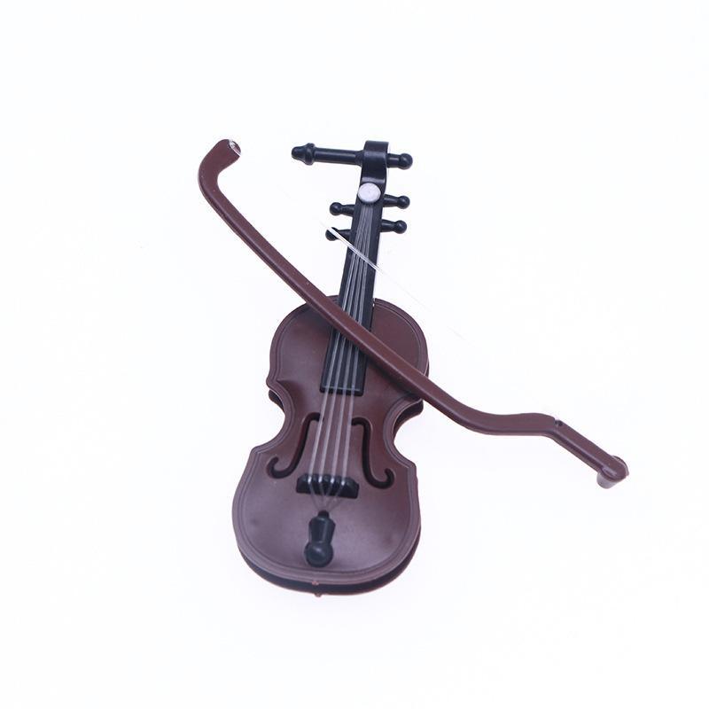 Mini Musical Instrument Models With Realistic Details Perfect For Dollhouse Decor Desktop Ornament