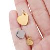 10 stuks Roestvrij Staal Bedels Met Springring Hondenhanger Hartvormig Waterdruppel Ovaal Leeg Hanger Bedels Voor Doe-het-zelf Sieraden Maken