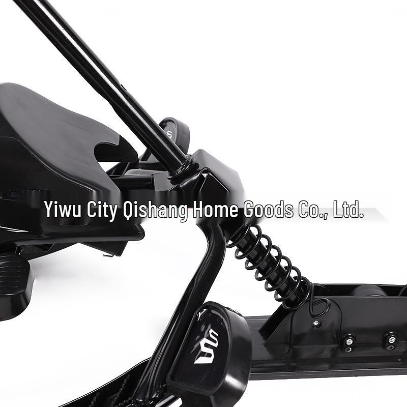Adult-Child Dual-Use Cross-Country Sled with Brakes for Snow and Ice