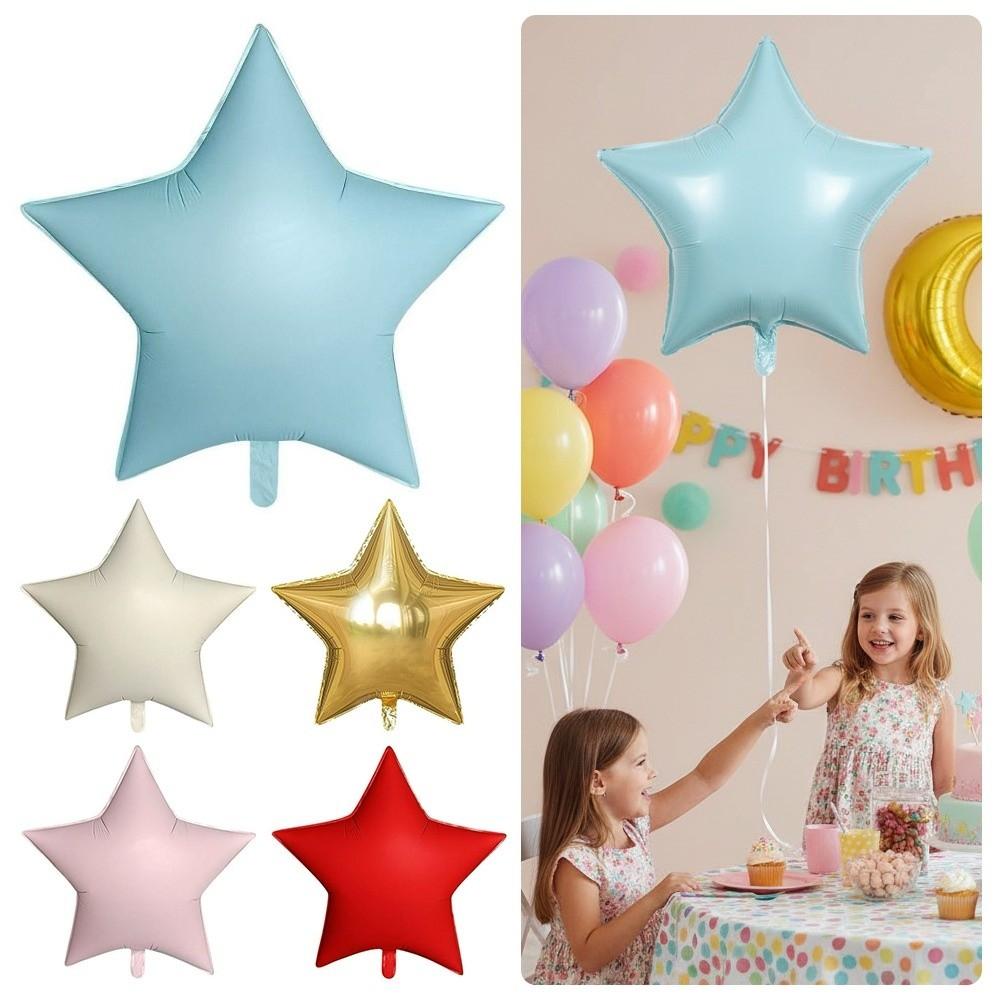 30 Inch Aluminum Film Balloons Matte Finish Film Texture Wedding Balloons Solid Color Birthday Party Balloons