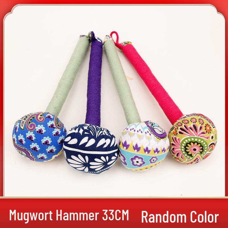 Mugwort Meridian Massage Hammer for Health and Moxibustion Therapy