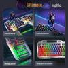 K2 Wired Gaming Keyboard and Mouse Set - USB, Silent, Perfect for Esports, Office, and Home Use