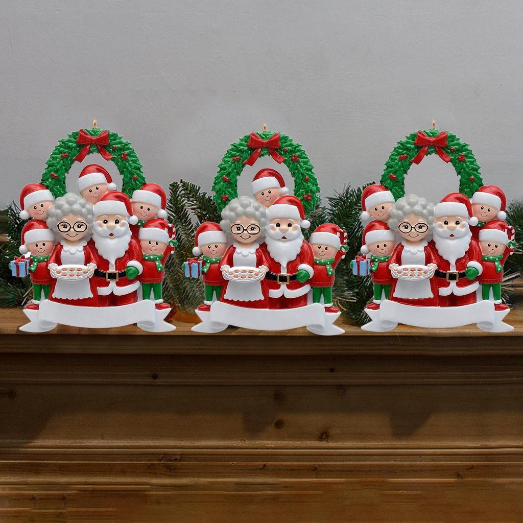 Christmas Pendant Personal Family Christmas Decorations For Home Navidad Christmas Tree Hanging Ornament New Year
