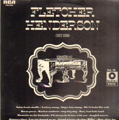 LP Record FLETCHER HENDERSON & HIS ORCHESTRA - Fletcher Henderson (1927-1936) 730584 RCA 1970 France Jazz Used