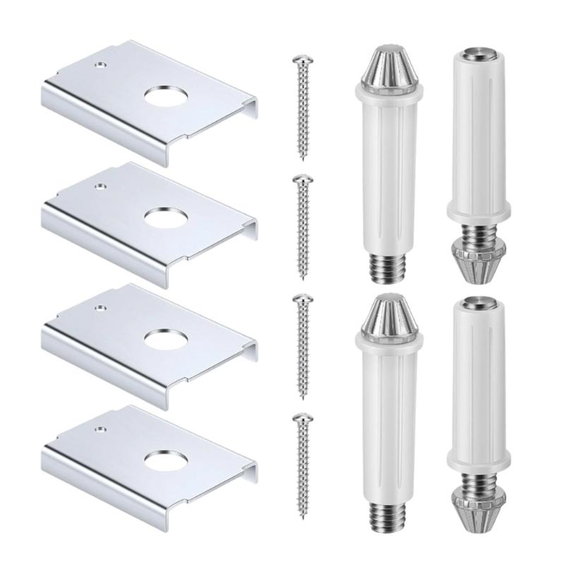 

Heavy Duty Carbon Steel Folding Door Repair Set Long Service Solution Simple Installs Suitable for 1-3/8 Inch Door 1