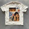 Vintage Y2K Aesthetic Graphic T-Shirt Retro 90s Anime Print Tee Casual Streetwear Plus Size Co