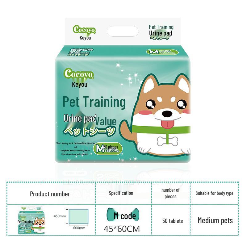 

Cocoyo KeYou Disposable Pet Training Diapers - Absorbent & Waterproof for Puppies & Kittens.