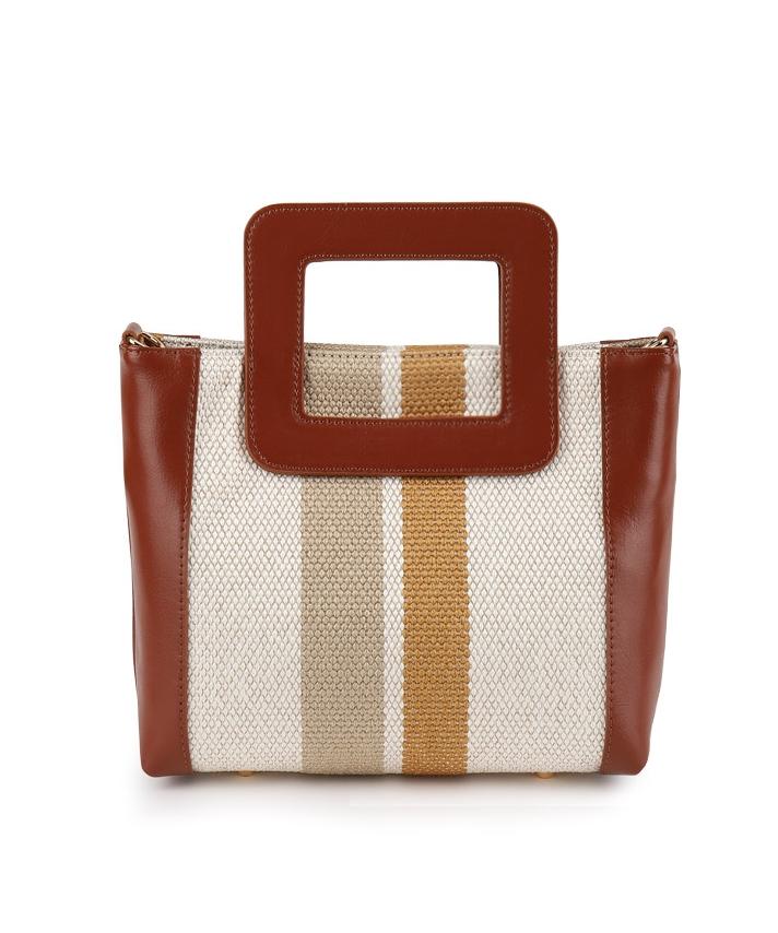 Fasciera Luxury Leather Handle Mini Tote Bag (S)_Arias07
