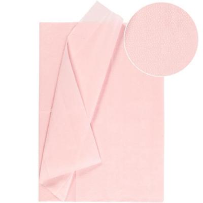 Papel de seda - 50 x 70 cm - Rosa com bolinhas pequenas - 6 unidades