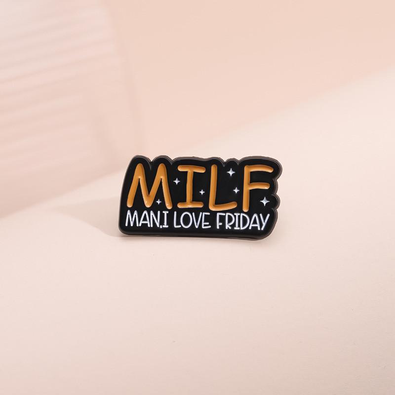 Bold Contemporary And Letter Brooches With Colorful Designs Perfect For Casual And Wear Formal