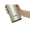 Tiger Thermos (TIGER) Tiger Water Bottle 800ml with Handle Lightweight Stainless Steel Bottle Outdoor Office Titanium Ore (Stainless Steel) MCZ-S080XZ