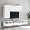 TV Wall Cabinet White 60 x 30 x 30 cm Particleboard