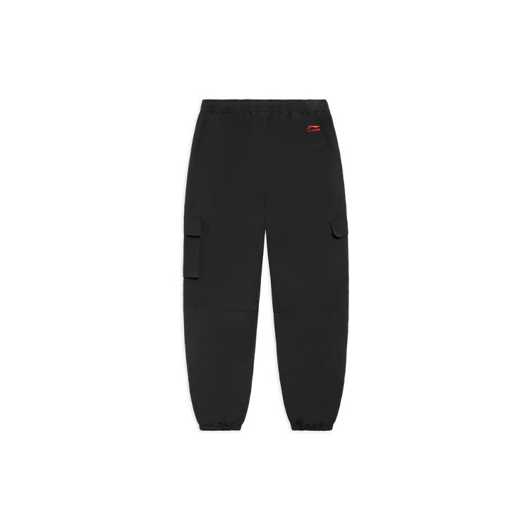 Li Ning Sports Trendy Collection Knitted Sweatpants Men's Black AYKS409-1