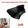 Black ABS Left Rear View Mirror Base Cover Trim For Toyota Highlander -