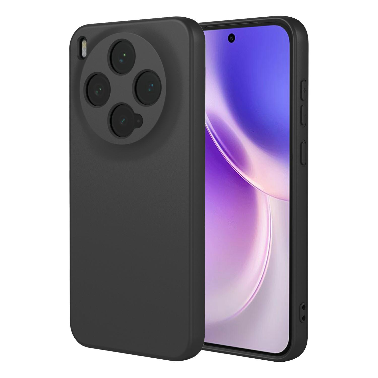

For vivo X300 5G Case Liquid Silicone Feel Soft TPU Protective Phone Cover