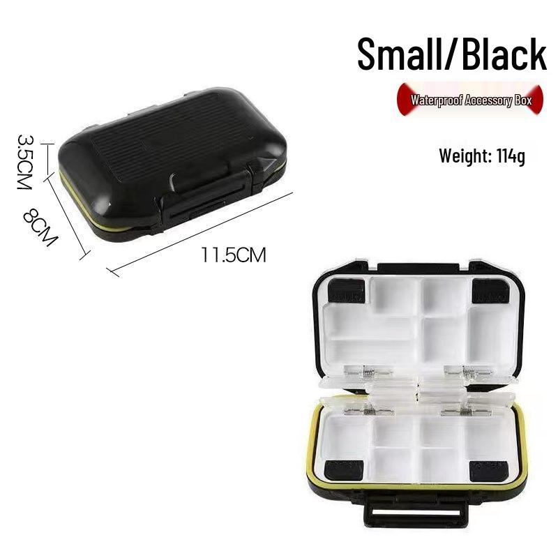 Wasserdichte Tragbare Aufbewahrungsbox für Angelköder und Jigköpfe