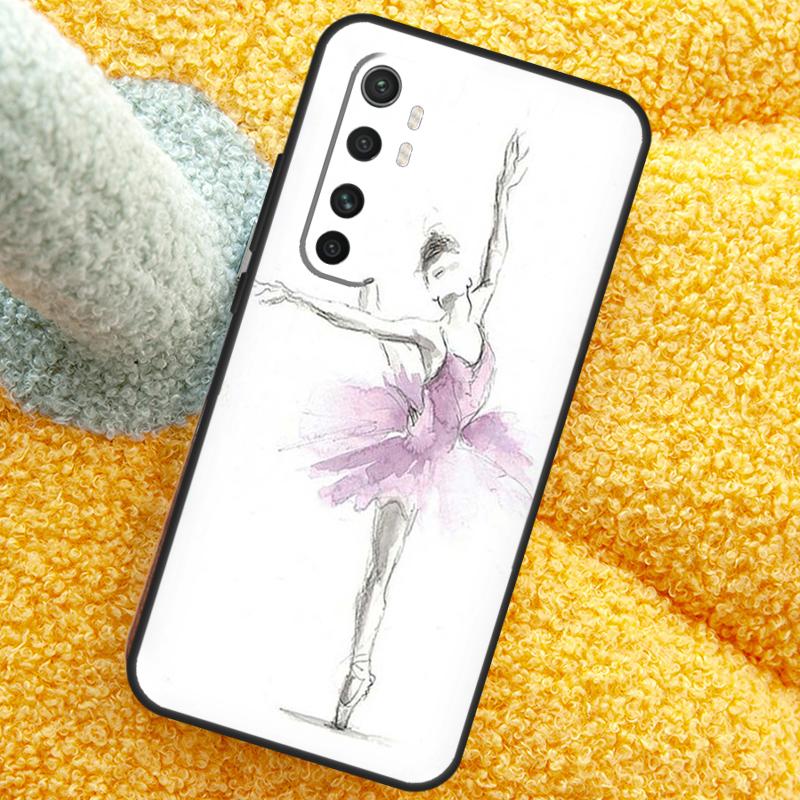 Ballerina Ballet Dance Girl Case For Xiaomi 17 Pro Max 13 14 15 Ultra 13T 14T 15T Cover For POCO X7 X5 X6 F5 F6 F7 F8 Pro