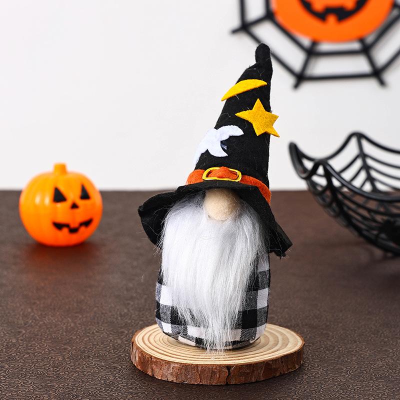

Halloween Faceless Doll Halloween Gnome Luminous Halloween Gnome Plush Dwarf Decorations Style 4