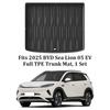Set TPE Trunk Mats Backrest Protector For 2025 BYD Sea Lion 05 EV Waterproof Anti-Scratch Wear Resistant Interior Accessories