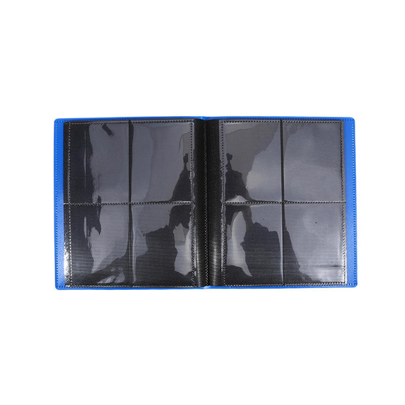 1PC Trading Card Collector Holder 4/9/12-Pocket Binder Portable Storage Case Suitable for Game Cards Baseball Football Cards