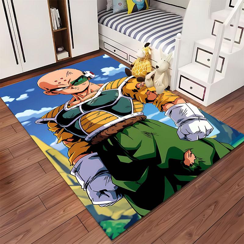Bald Warrior Anime Character Suitable As a Non-slip Mat for the Living Room or Bedroom Sofa