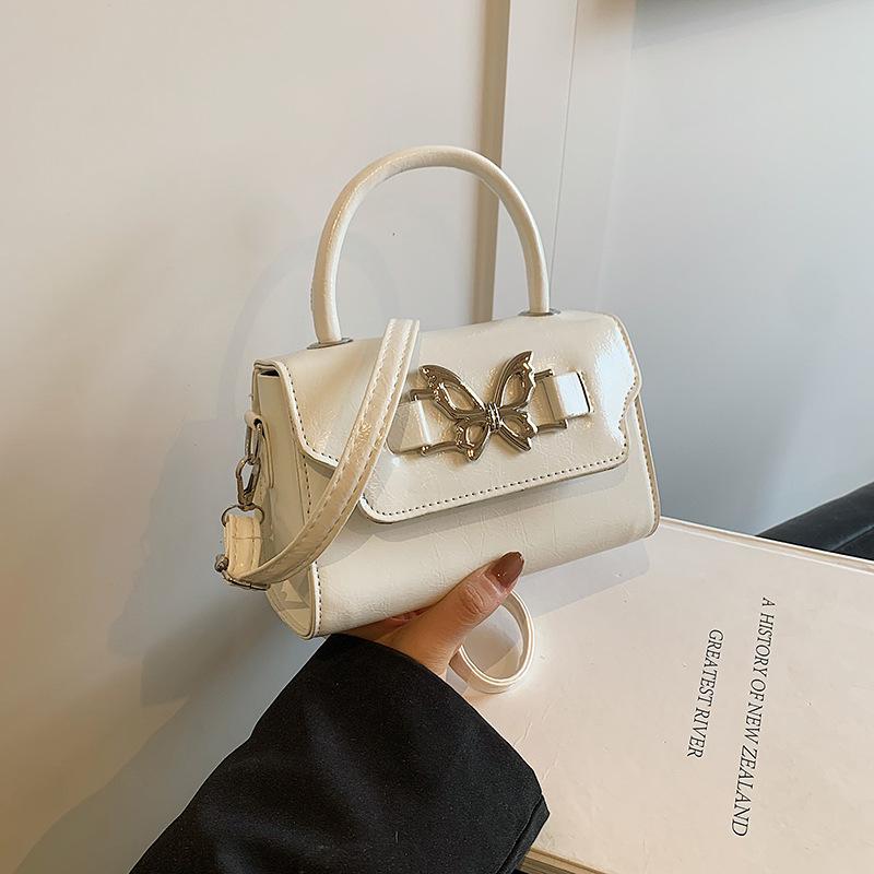 Fashion Gentle Texture Handbag Spring Versatile Messenger Small Square Bag