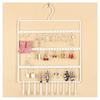 Earrings Display Holder Ear Studs Hanging Rack Large Capacity Jewelry Storage Organizer Rings Jewelries Stand Bracket Home