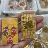 2mg Pure Gold Treasury Princess Phone Sticker: Wealth & Attraction Charm