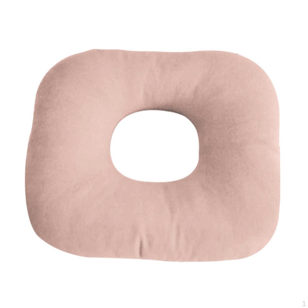 Central Hole Pillow for Headphones And Ear Jewelry Comfortable Lightweight Suitable Office Home