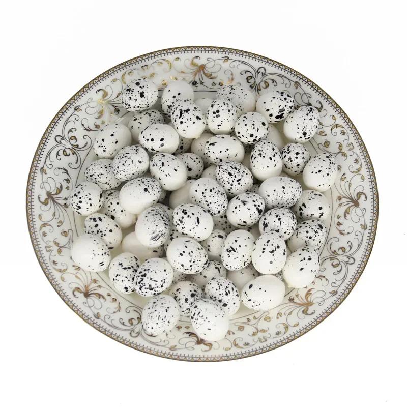 Artificial Bird Nest Straw Round Vine Bird's Nest Easter Handmade Crafts Vine Simulation Bird's Nest Egg Garden Window Bird Hous