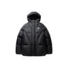Anta Basketball Series Kyrie Irving Comfortable Casual Simple Hooded Loose Down Jacket Unisex Outerwear Basic-Black 172441906S-4