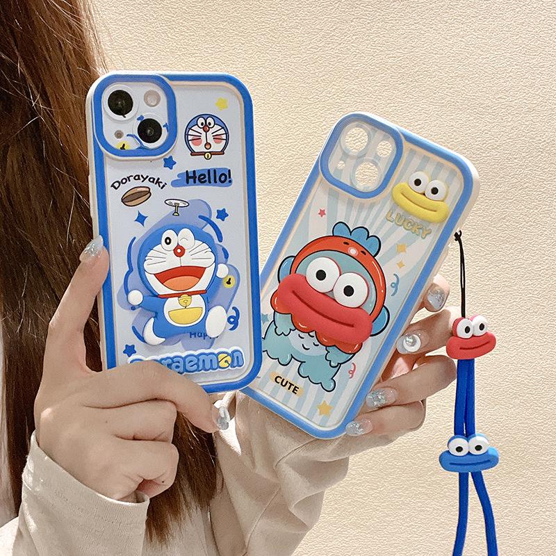 Niedliche Cartoon-Puppen-Handyhülle für Infinix Smart7, Hot30i und HOT40