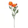 Fiore di Peonia Artificiale con 2 Fiori Doppi e 1 Bocciolo Ramo di Peonia Finta con Gambo per Bouquet da Sposa Fai-da-te Centrotavola per Casa Ufficio