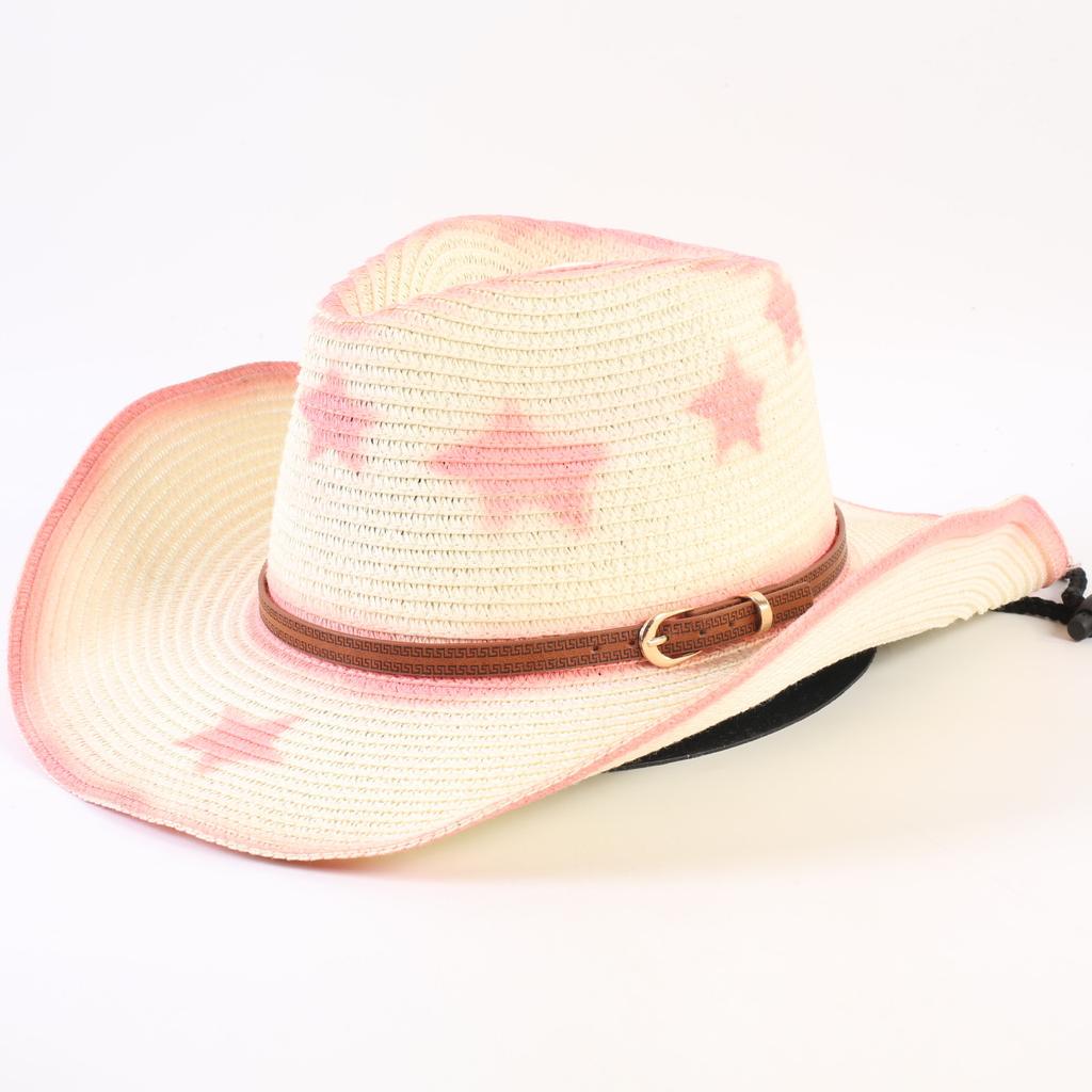 Best-selling Western Cowboy Hats for Men and Women, Fashionable Sunshade Straw Hats, Classic Outdoor Western Cowboy Hats