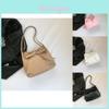 Stylish Large Capacity Casual Handbag For Women In Black Pink White And Khaki