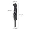 Uxcell 2pcs 14/15/17/18/20/21/22/23/26/27/28/30/35mm Twist Drill Bits Black Nitride Coated HSS-9341 with 1/2" Reduced Shank