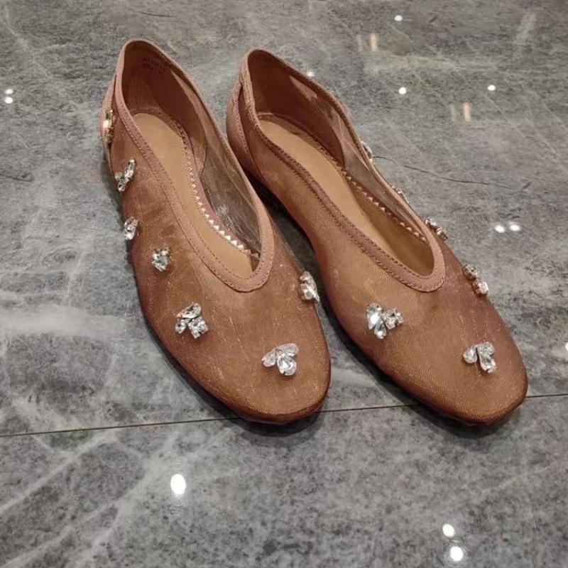 Fashion Women Soft and Comfortable Flat Bottom Shoes Flats Fashion Soft Sandals 2025 Summer Shallow Cozy Woman Sport Shoes Designer