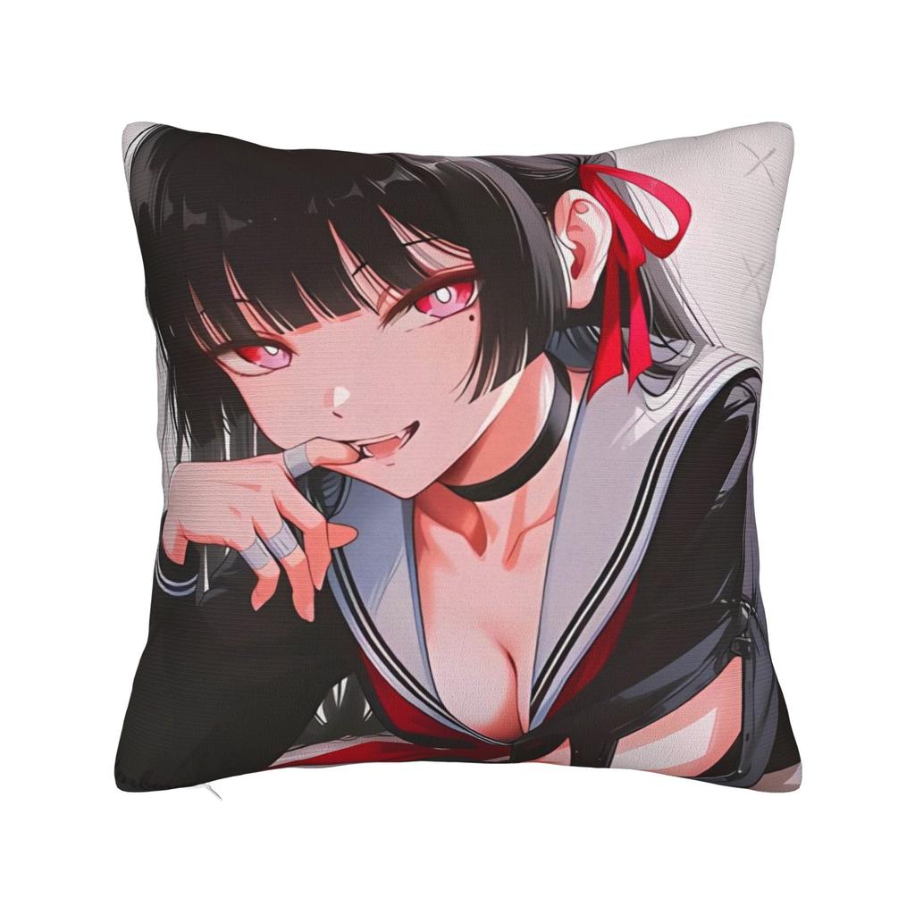 Pillow Cover Wuthering Waves Chisa  Cute Funny Pillow Case For Living Room Sofa Pillowcases