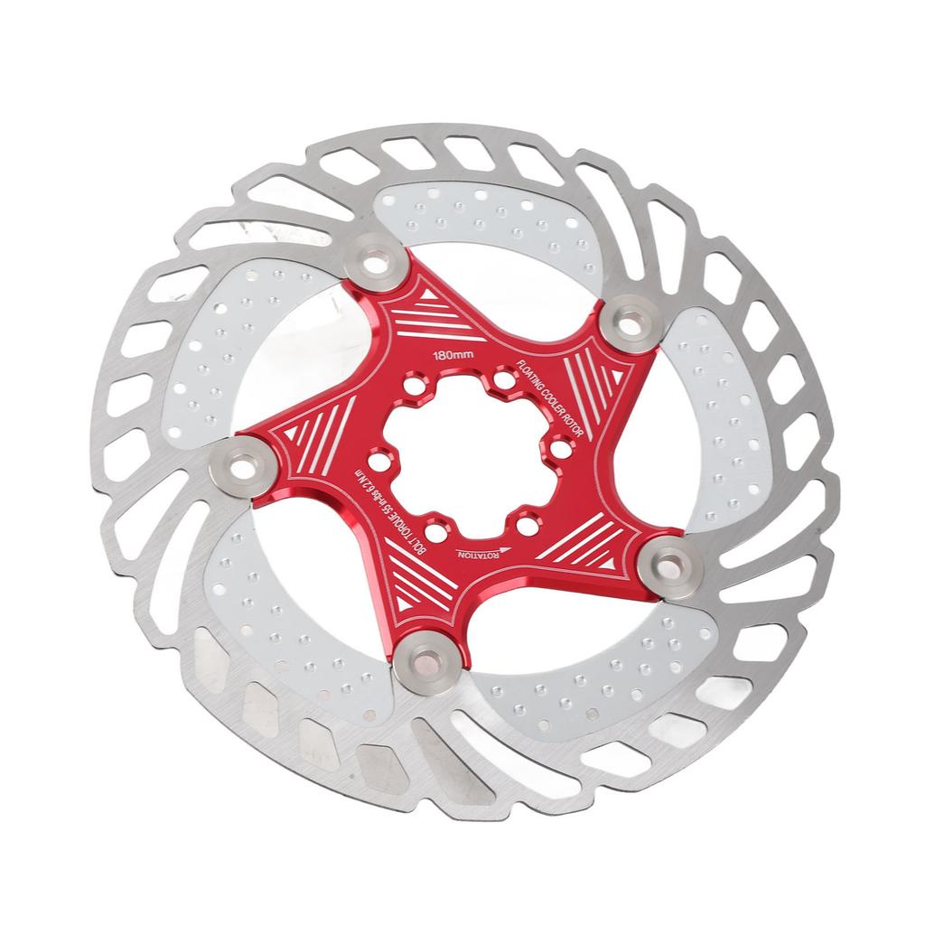 Rostfritt stål Cykel Cykling Skivbroms Kylning Flytande Rotor (180 mm)