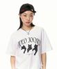 VIDEO JOCKEY Nyang Nyang Nyang T-Shirt [White]