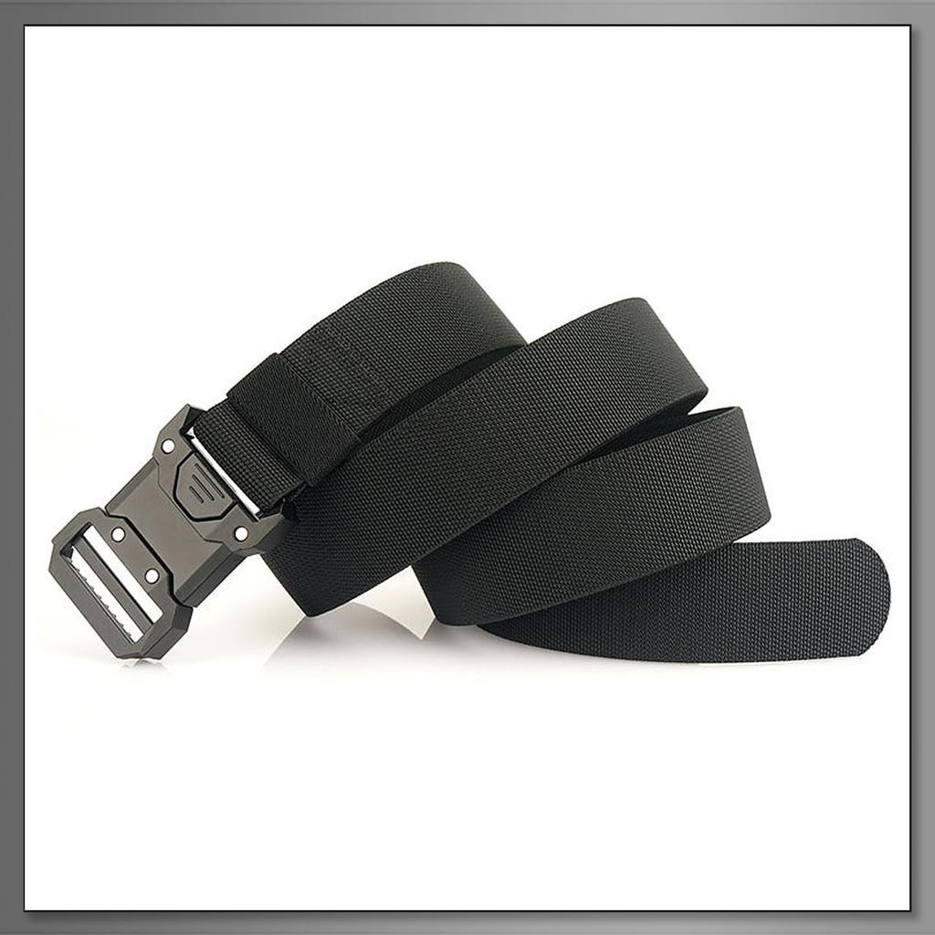 Tactical LBT693 [Buzz Selection] Belt, One-Touch Quick-Release, Work, Elastic, Men's (Blue)