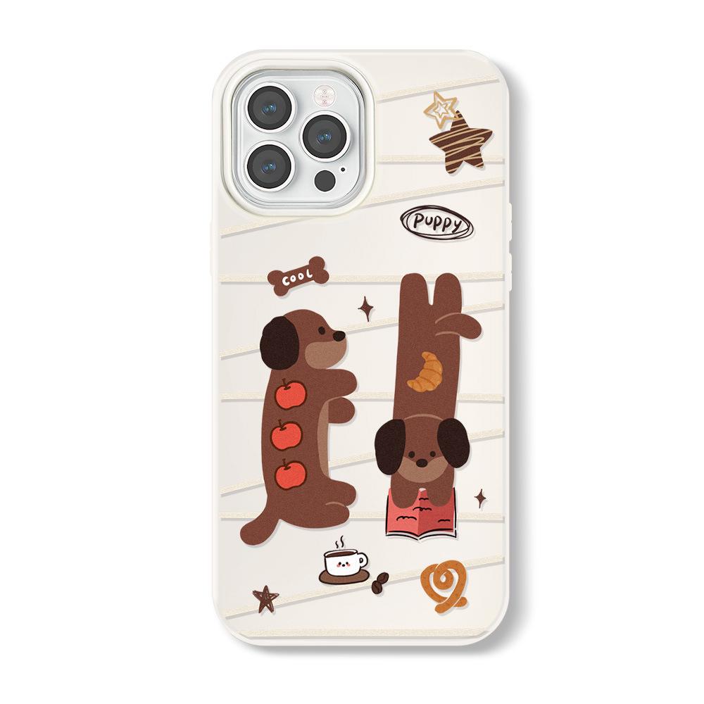 

Zhitai Cute Jelly Skin Case for iPhone 11-Pro Max, 12-14 Pro Models 13 Pro Max