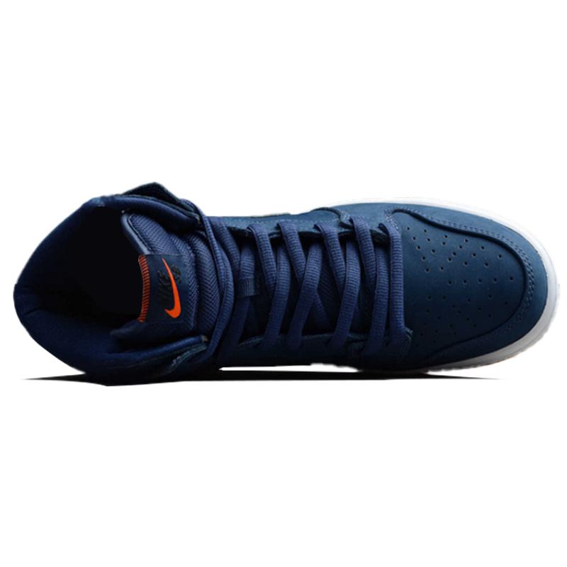 Nike Sb Dunk High Orange Label Midnight Navy Skateboard Shoes CI2692-401